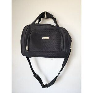 Delsey black weekend duffle bag